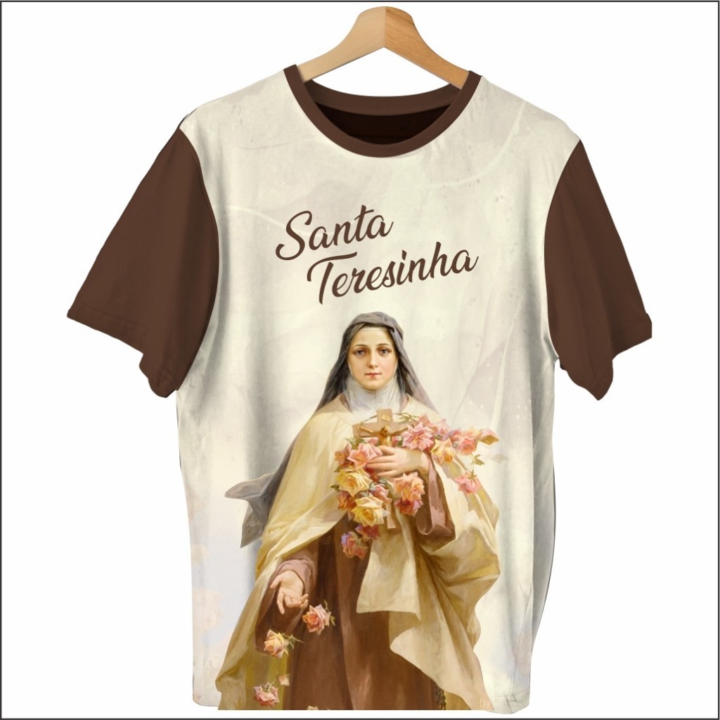CAMISA SANTA TERESINHA DO MENINO JESUS RELIGIOSA