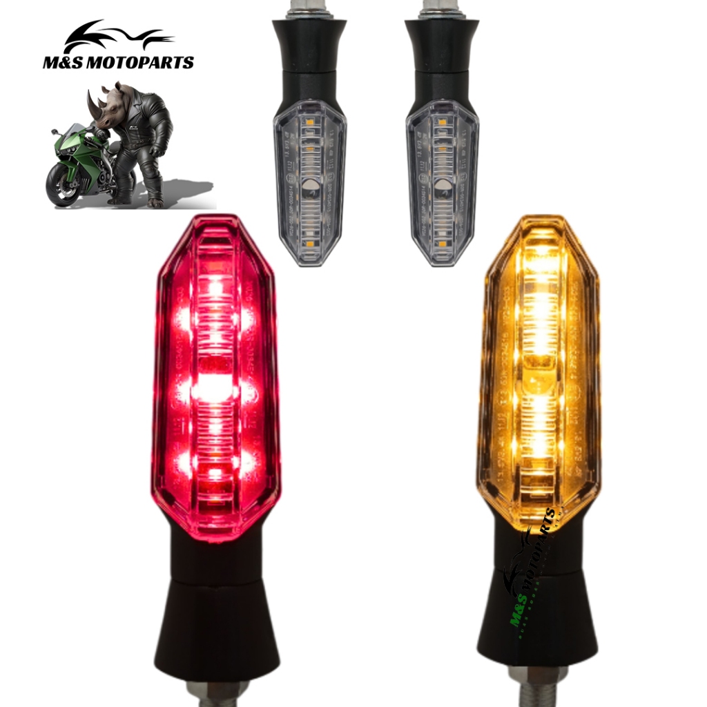 Par De Pisca Led Drl Sequencial Cg Titan Fan Twister Start