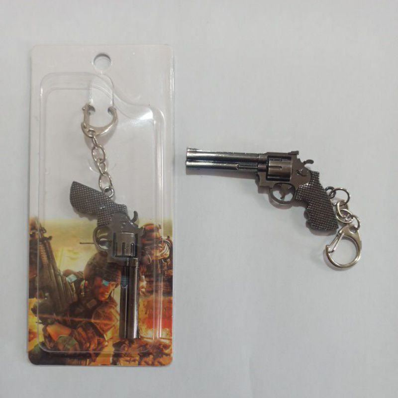 Chaveiro Miniatura Revolver .38 | Colecionável Estiloso e Realista