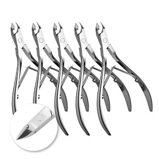 Kit 5 Alicates de Unha Cuticula de Precisão Cortador de Unha Profissional Aço Inox em Oferta na Shopee