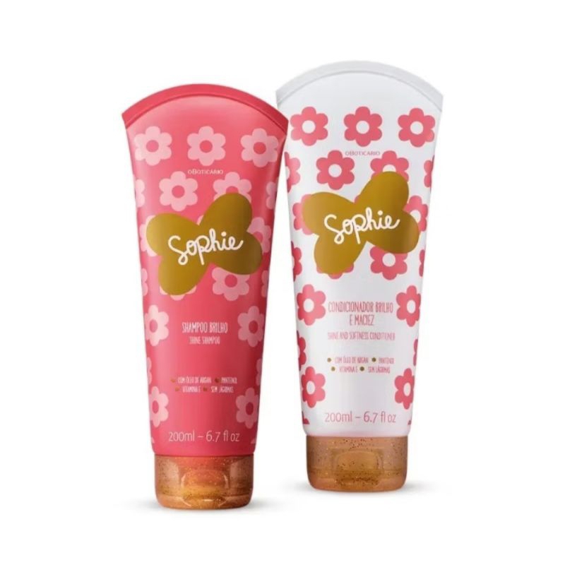Sophie Kit: Shampoo 200ml Condicionador 200ml Loção Hidratante Sophie 200ml — R$ 139,90 em Shopee