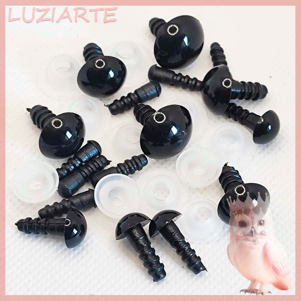 Olho Preto com trava - Pct. c/ 20 unidades ( 10 Pares ) em Oferta na Shopee