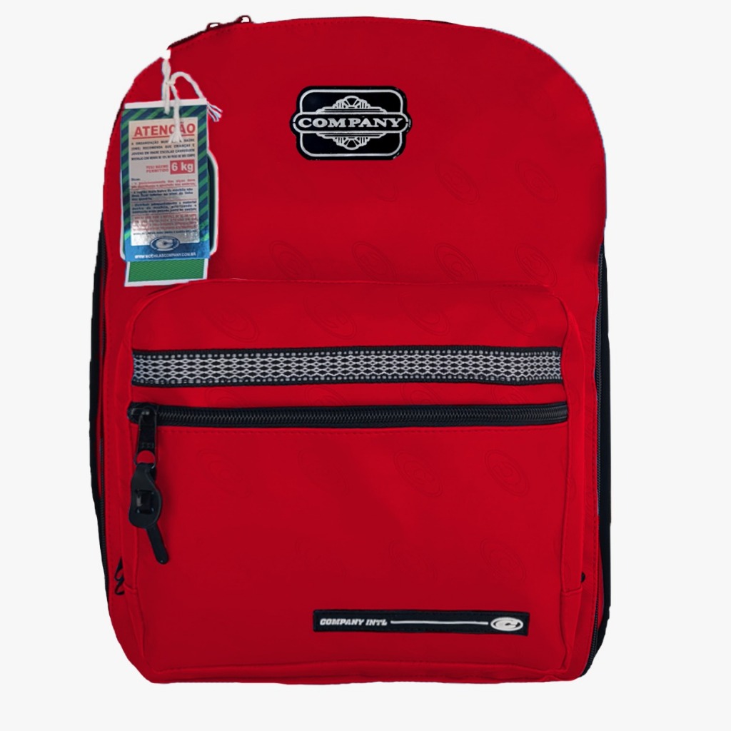 Mochila Urbano Company Classic  Cor Vermelho-rubi 28l