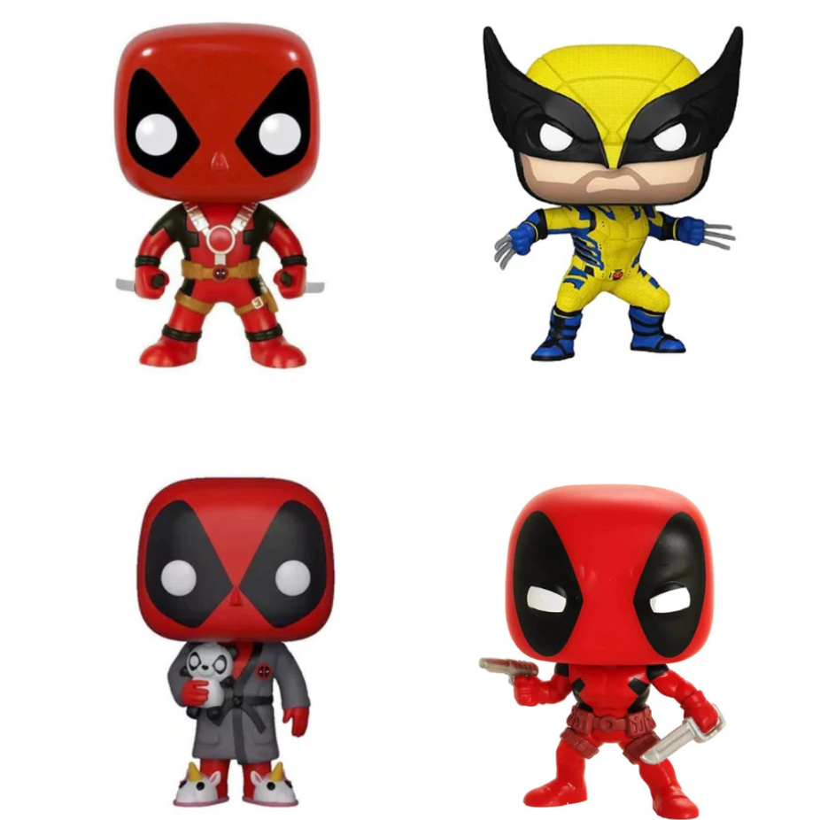 Bonecos Coleção Deadpool e Wolverine COM E SEM CAIXA PERSONALIZADA em Oferta na Shopee