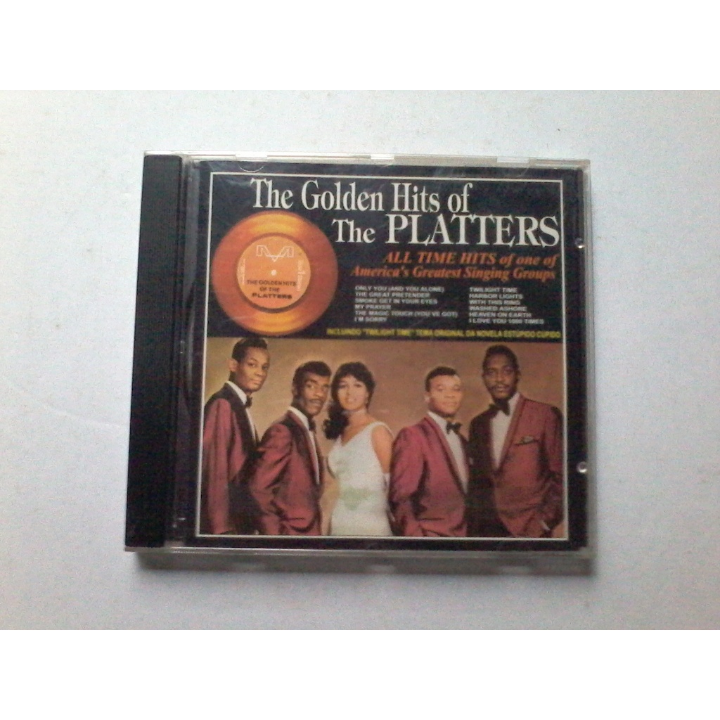 cd The Golden Hits of The Platters - All Time Hits of one of Americ's Greatest Singing Groups