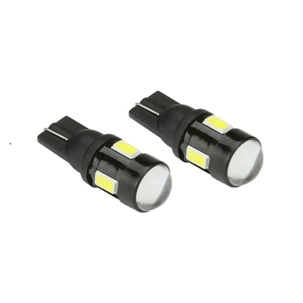 Par Pingo T10 6 Leds Lâmpada com Projetor