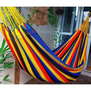 Rede de Descanso Nylon Amazonas Impermeável - 100% Nylon - Cores Vibrantes em Oferta na Shopee