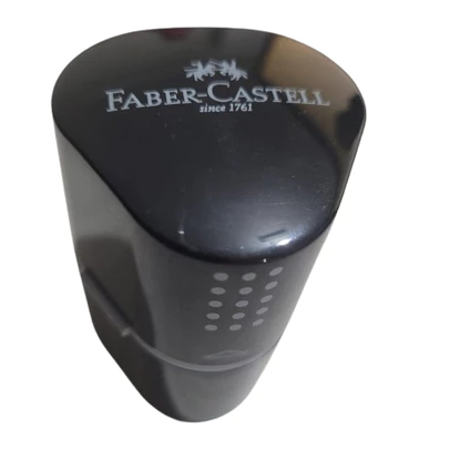 Apontador 3 Furos Grip - Faber Castell