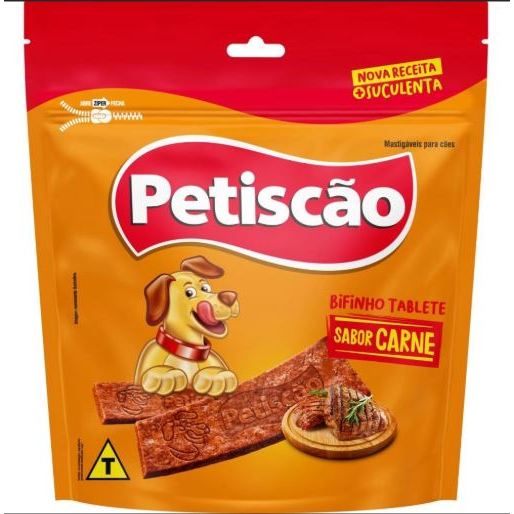 BIFINHO MASTIGAVEL DE CARNE PETISCÃO TABLETE 500G em Oferta na Shopee