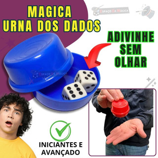 Magica Urna Dos Dados Truques Adivinhe o Resultado Dos Dados