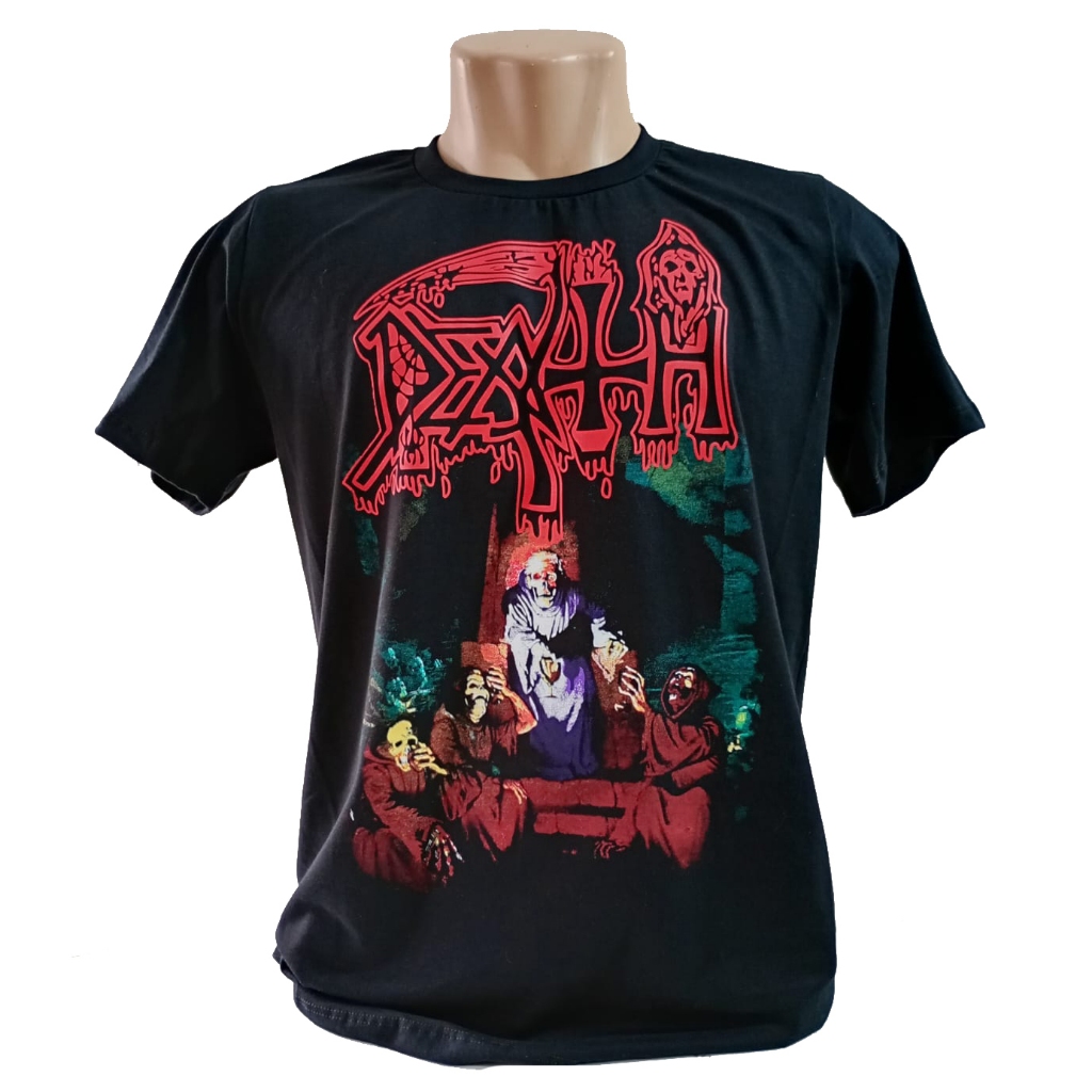 Camiseta Death Scream Bloody Gore. Death Metal