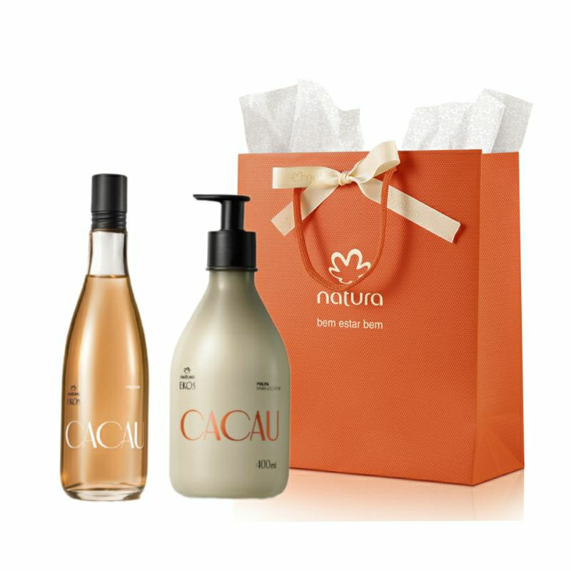 Kit Presente Polpa Hidratante 400ml + Frescor Ekos Cacau 150ml Natura (Dia das Mães 2025)