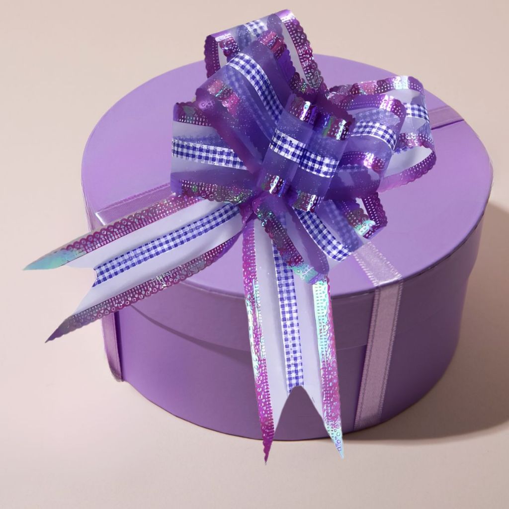 Conjunto 10 Laço Fácil para Presente Lacinhos Decoração Presente Festa Laço de Puxar Filete Mágico em Oferta na Shopee