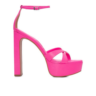 Sandália Feminina Plataforma Meia Pata Pink Santa Lolla