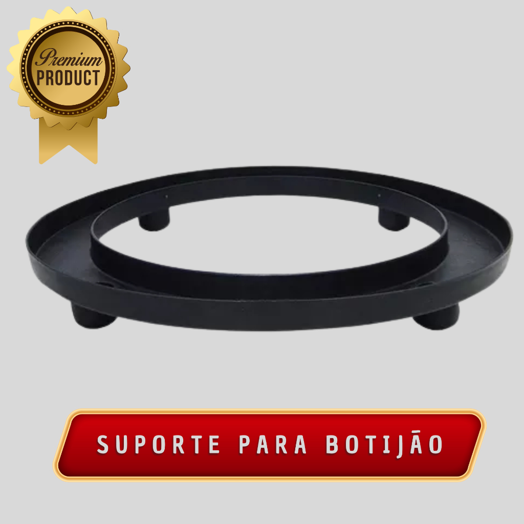 Suporte Base Para Botijão De Gás Vasos de Flores Plantas Água Utilidades Cozinha Banheiro