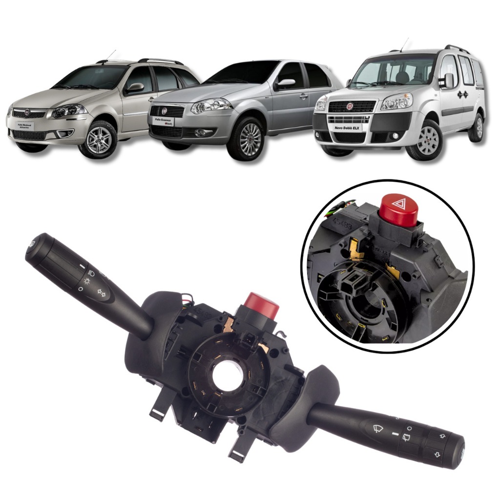 CHAVE DE SETA FIAT PALIO WEEKEND 2007/2013 COM LIMPADOR TRASEIRO em Oferta na Shopee