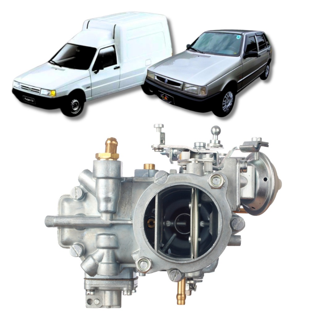 CARBURADOR FIAT UNO 1983/1993 ELBA FIORINO PREMIO em Oferta na Shopee