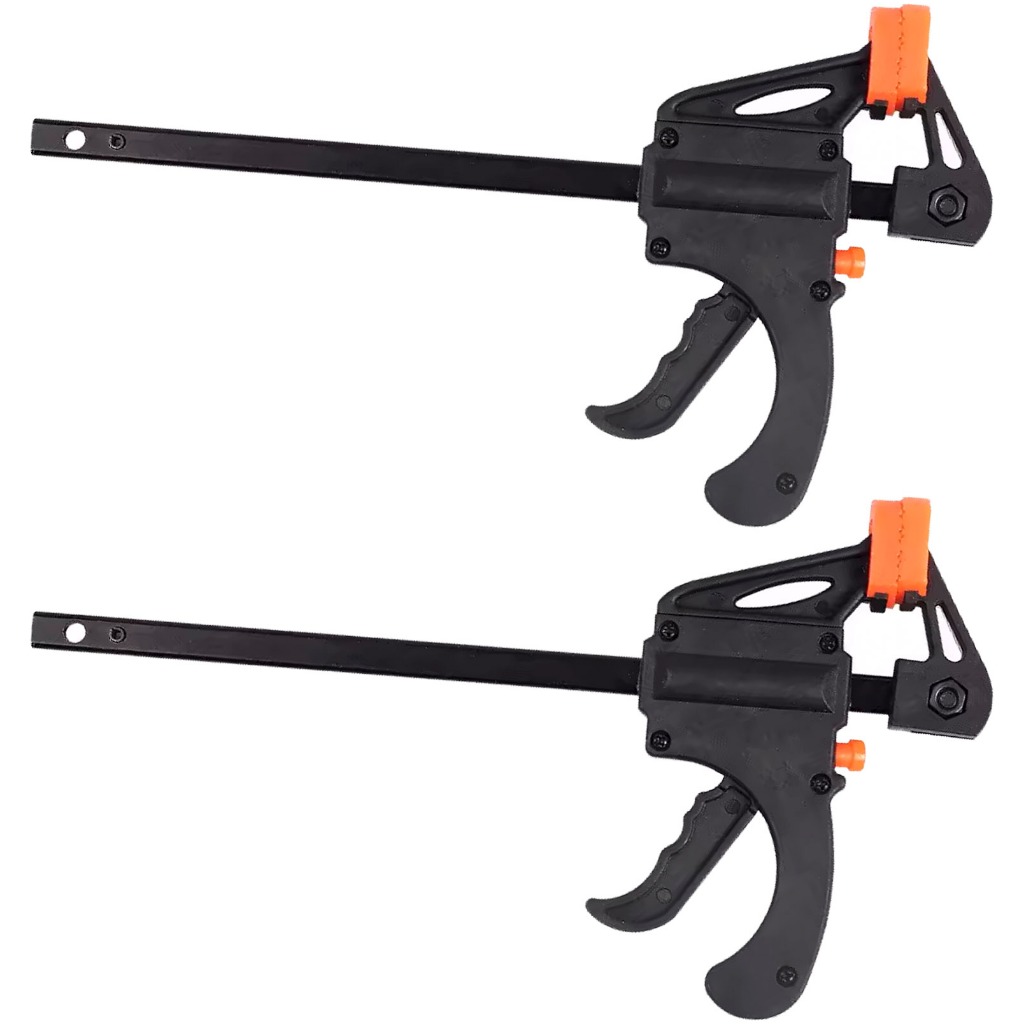 Kit 02 Grampo Tipo Sargento Aperto Rapido 150x265x45mm em Oferta na Shopee