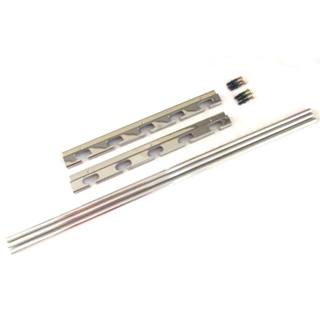 Meio kit suporte para churrasqueiras de alvenaria - tubos de 50cm a 90cm em Oferta na Shopee