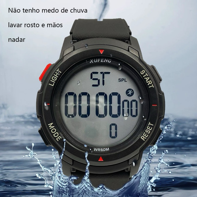 Relógio Xufeng 357 a prova d'agua masculino em Oferta na Shopee