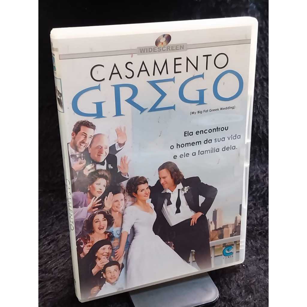 DVD do filme Casamento Grego - DVDs usados DVD de filmes Desapego de DVDs usados