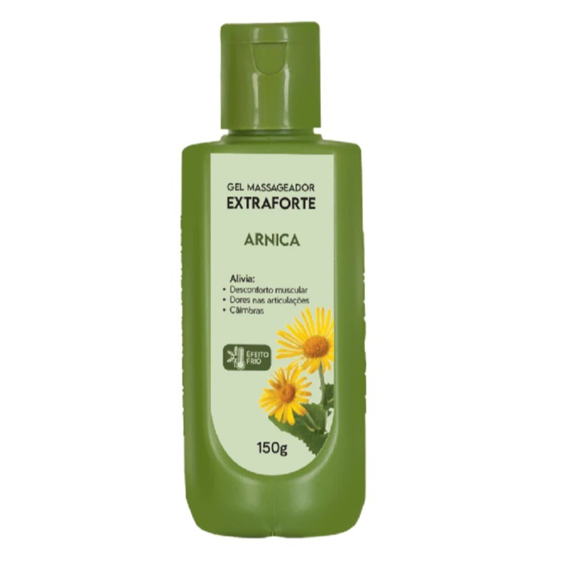 Bom Médico Gel Massageador Extra Forte Arnica - 150g em Oferta na Shopee