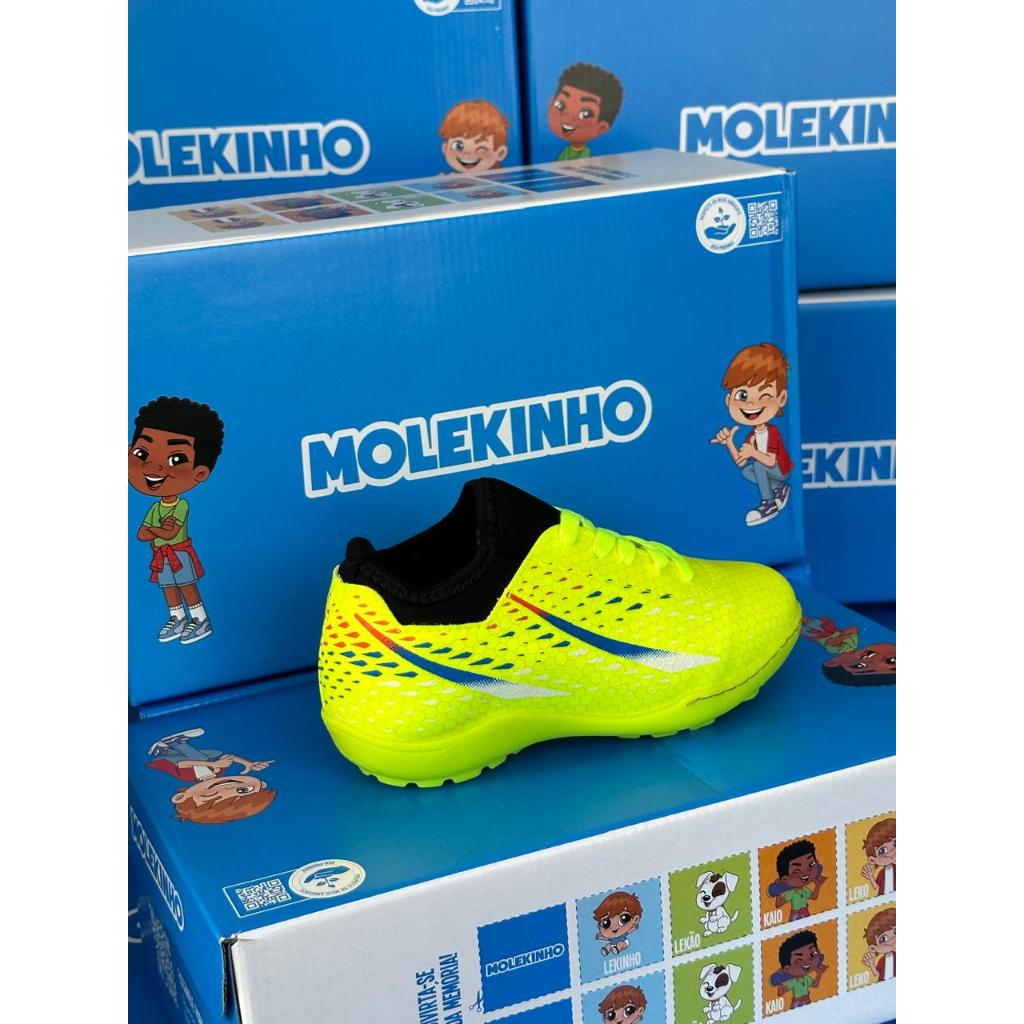 Chuteira Infantil Molekinho FutSal Menino
