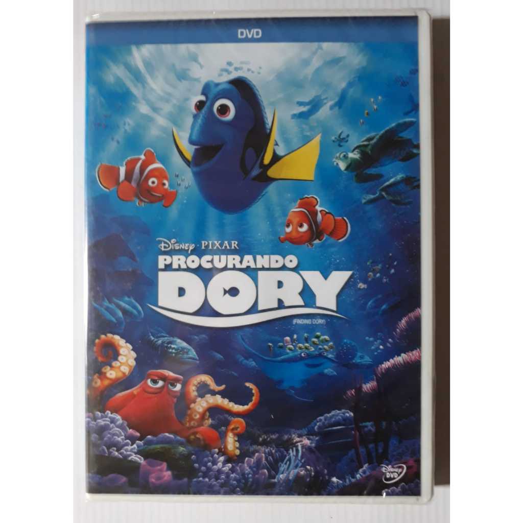 Dvd Procurando Dory - Walt Disney Pixar - Original Lacrado