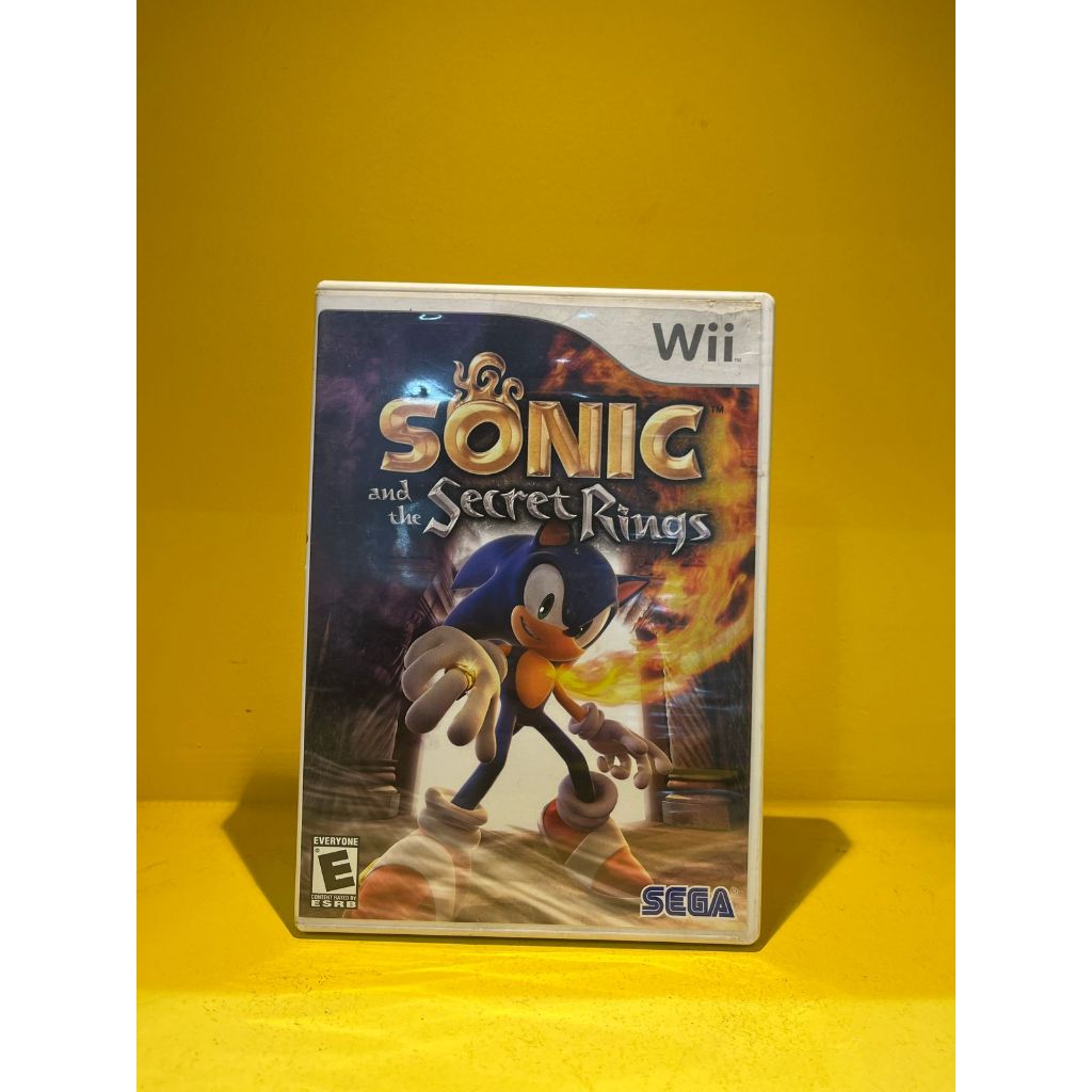 Sonic And The Secret Rings Original Para Nintendo Wii Usado