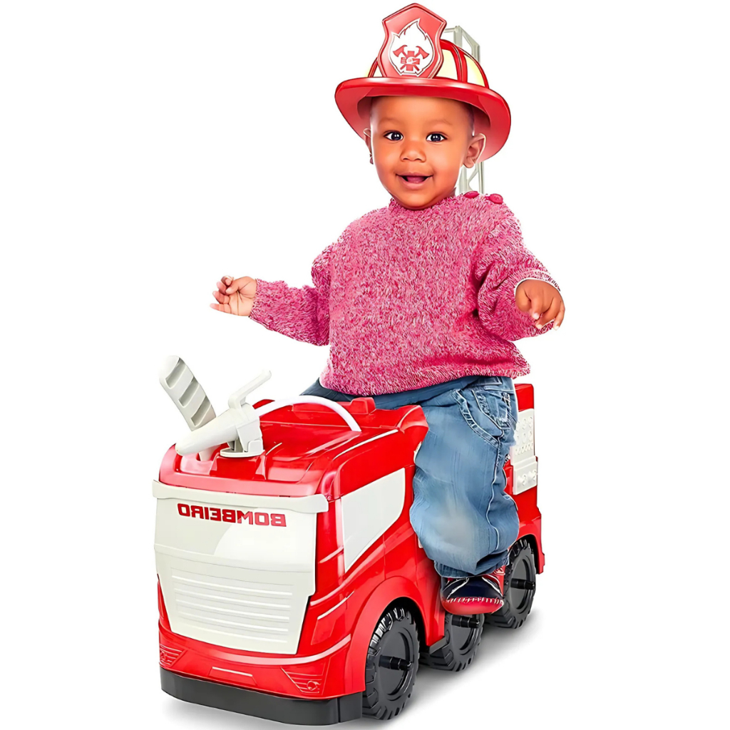 Caminhão Giant Bombeiro Infantil Lança Água 1785 - Roma em Oferta na Shopee