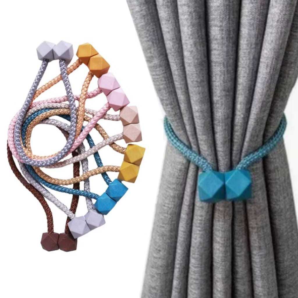 Kit Prendedor De Cortina Com Imã em Oferta na Shopee