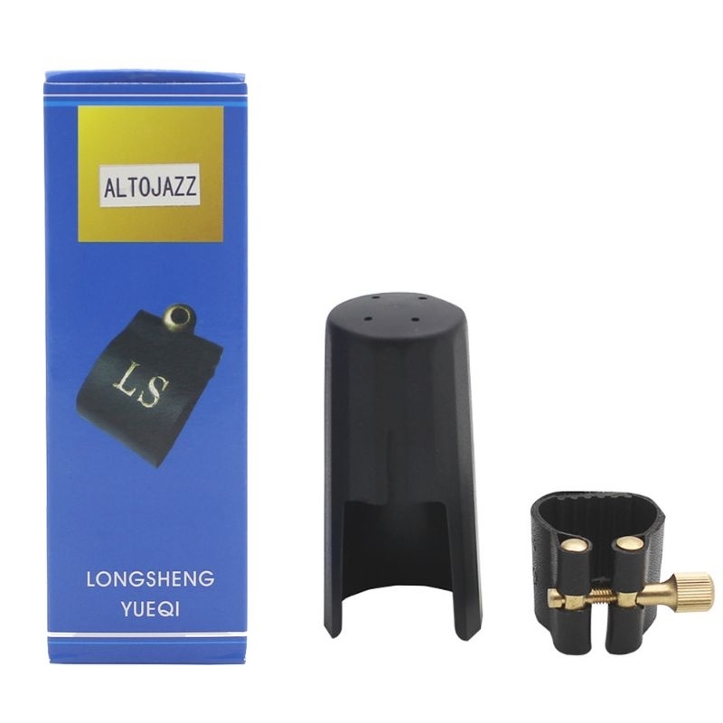 Abraçadeira de couro pra Sax Alto