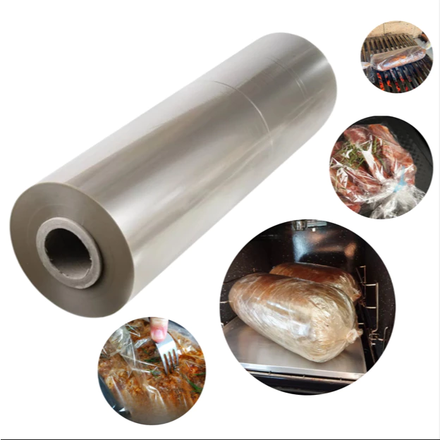 Bobina Papel Celofane Para Assados Churrasco Poliester 45cm X 65 Metros — imagem 1