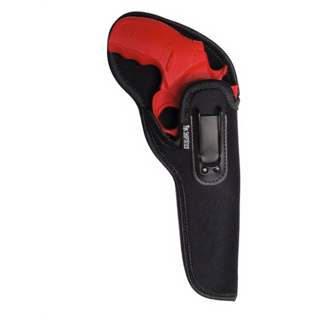 Coldre Neoprene Revolver 38 E 357 6 Polegadas 6 Tiros Velado