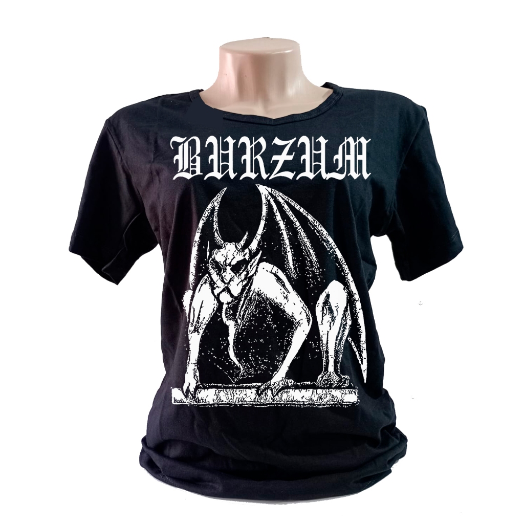 Camiseta babylook feminina Burzum 019 black metal