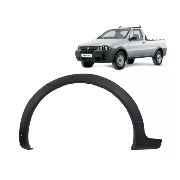 Moldura Paralama Dianteira Strada Fire 2005 A 2012 Unidade ou Par