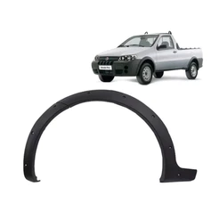Moldura Paralama Dianteira Strada Fire 2005 A 2012 Unidade ou Par
