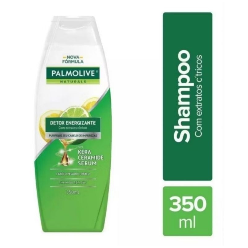 1 Shampoo Palmolive Detox Energizante Naturals 350ml