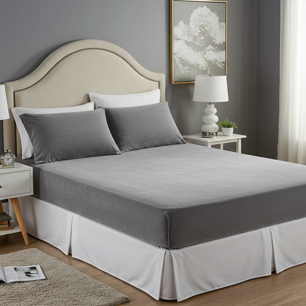 Jogo de Cama Cinza - Comprar com Melhor Preço em Roupas de Cama