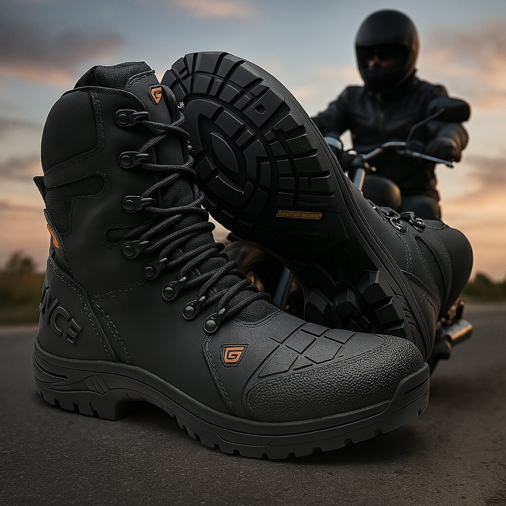 Coturno Segurança Bota Masculina Cor Preto Prova D Agua Gogowear Trabalho Botina Crocs Tatico Militar Exercito Airsoft