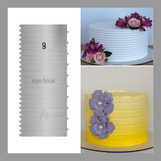 Espátula de Textura 09 Artística Aço Inox em Oferta na Shopee