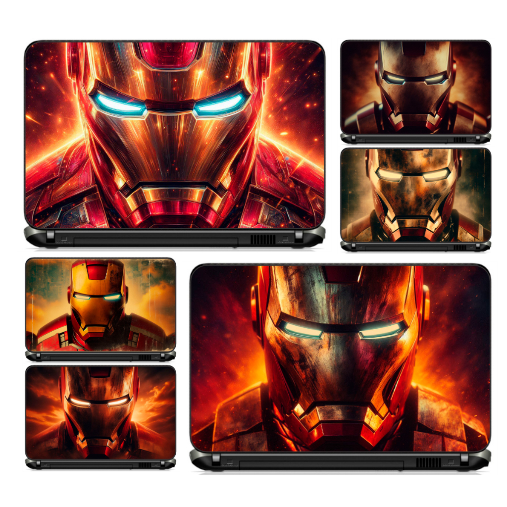 Adesivo Personalizado Skin Pelicula Notebook Macbook Tablet Homem de Ferro [00] Marvel Os Vingadores