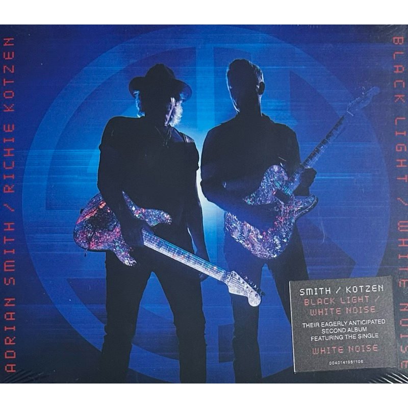 CD Original e Lacrado Adrian Smith/Richie Kotzen - Black Light/White Noise