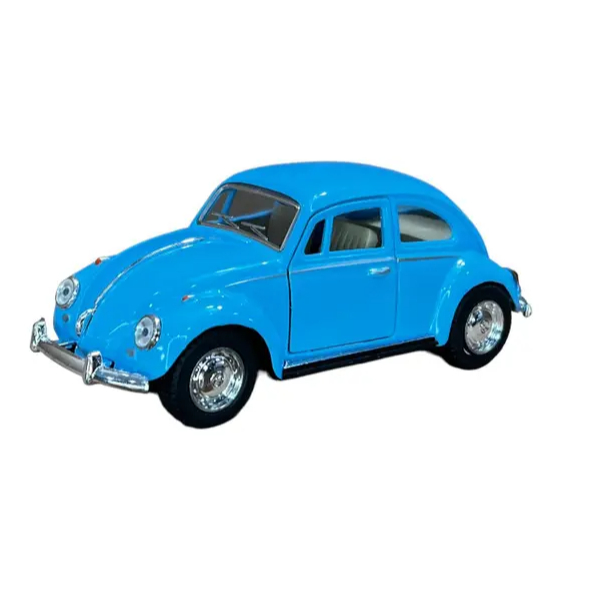 Carrinho Fusquinha Herbie De Ferro Fusca Fricção Abre Port