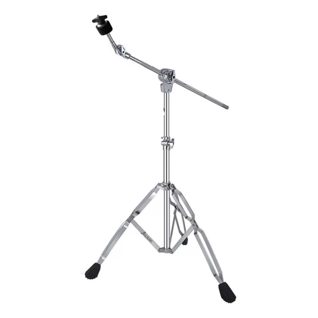 Estante Bateria Com Tripé Ajustável Para Pratos E Percussão