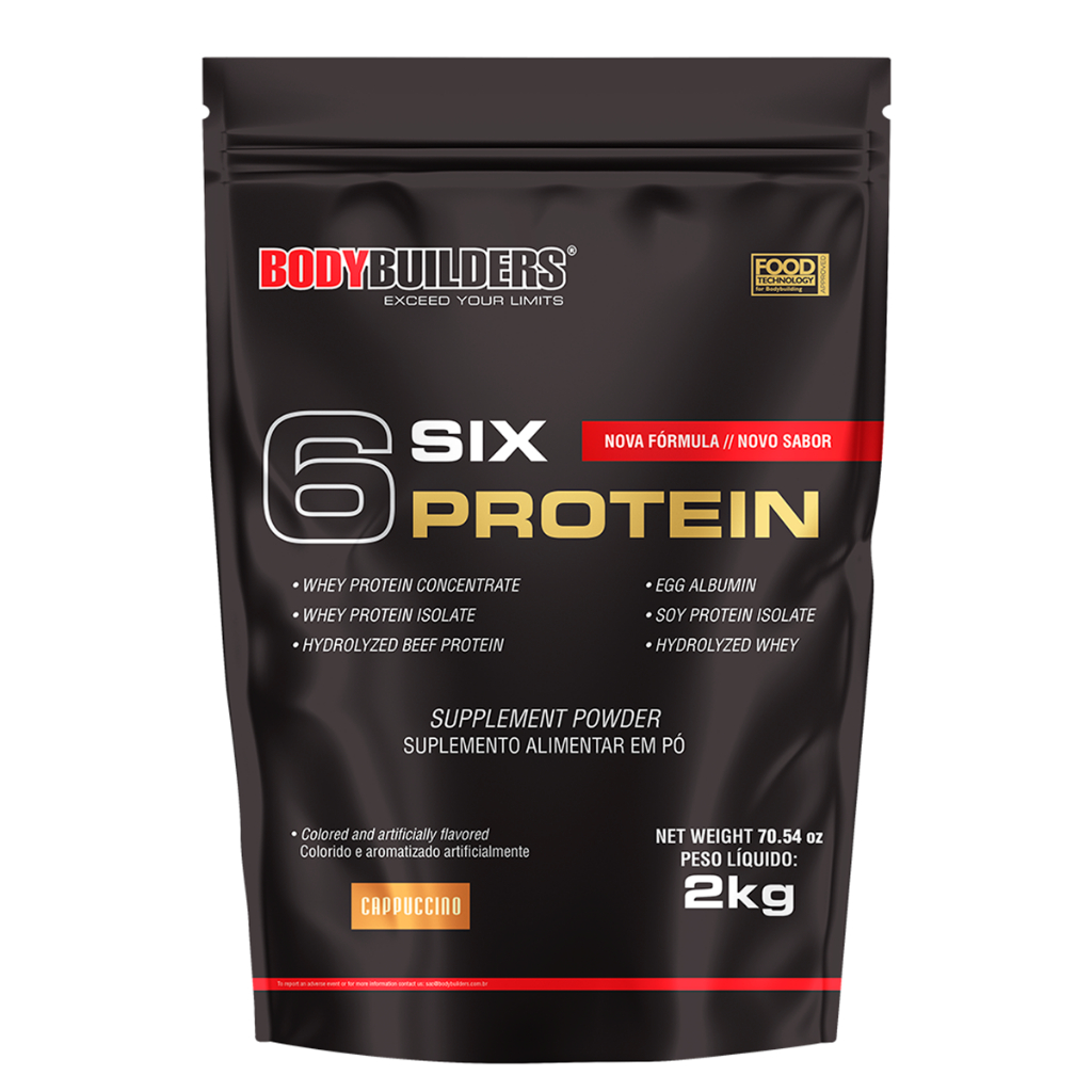 Whey Protein 6 Six Protein Pure 2kg – Bodybuilders