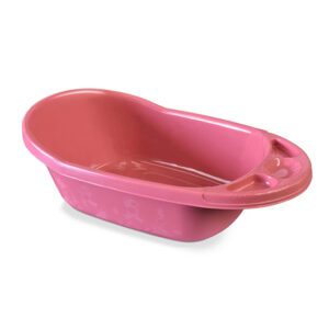 Banheira Para Bebê Infantil Rosa Grande 32 Litros