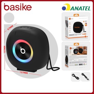 Basike Alto-falante Bluetooth avançado portátil à prova d