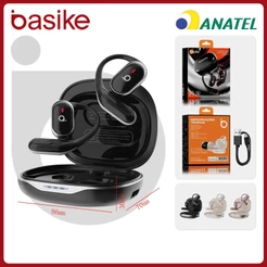 Basike Fone De Ouvido Bluetooth Sem Fio, bluetooth earphone original, fone de ouvido iphone fon141