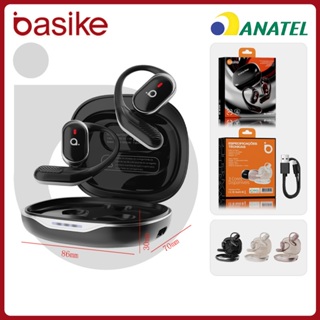 Basike Fone De Ouvido Bluetooth Sem Fio, bluetooth earphone original, fone de ouvido iphone fon141 em Oferta na Shopee